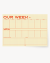 Weekly Kitchen Notepad