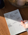 Grocery List Notepad