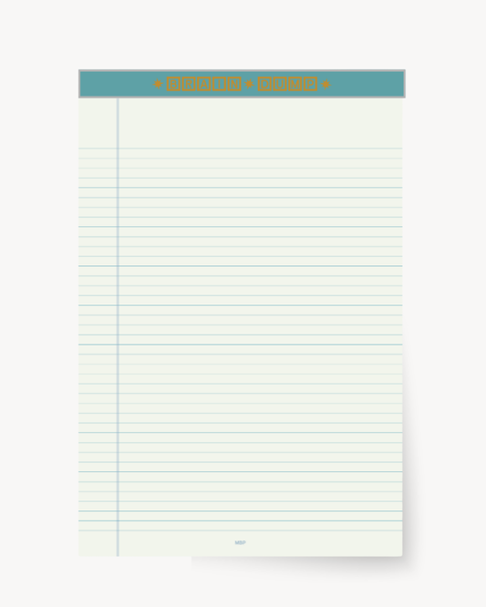 Brain Dump Notepad